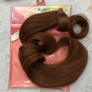 INH Hair Brit pony in Mixed Brown